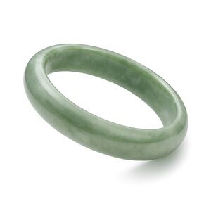 Green Jade Bangle Bracelet